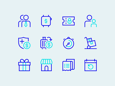 Weavr icons employee expenditure expenditure fintech gift icon icon design iconography icons icons set iconset instant marketplace payment platform payments pobo subscription subscriptions supplier vibrant wearables