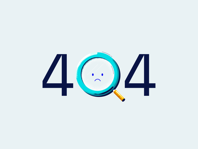 404 404 404 not found 404 page design error error 404 error page financial technology fintech fintech website icon illustration magnify glass magnifying glass not found page not found texture vector vibrant website