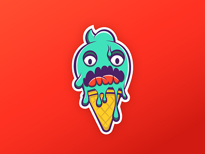 Ice Cream Sticker