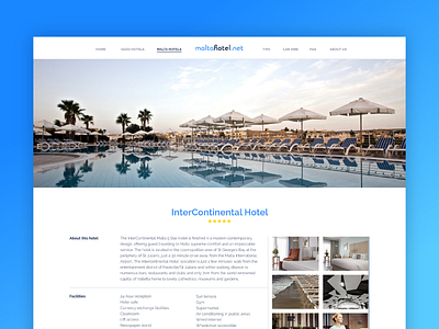 Hotel details page booking gozo holiday hotel hotel booking malta pool website