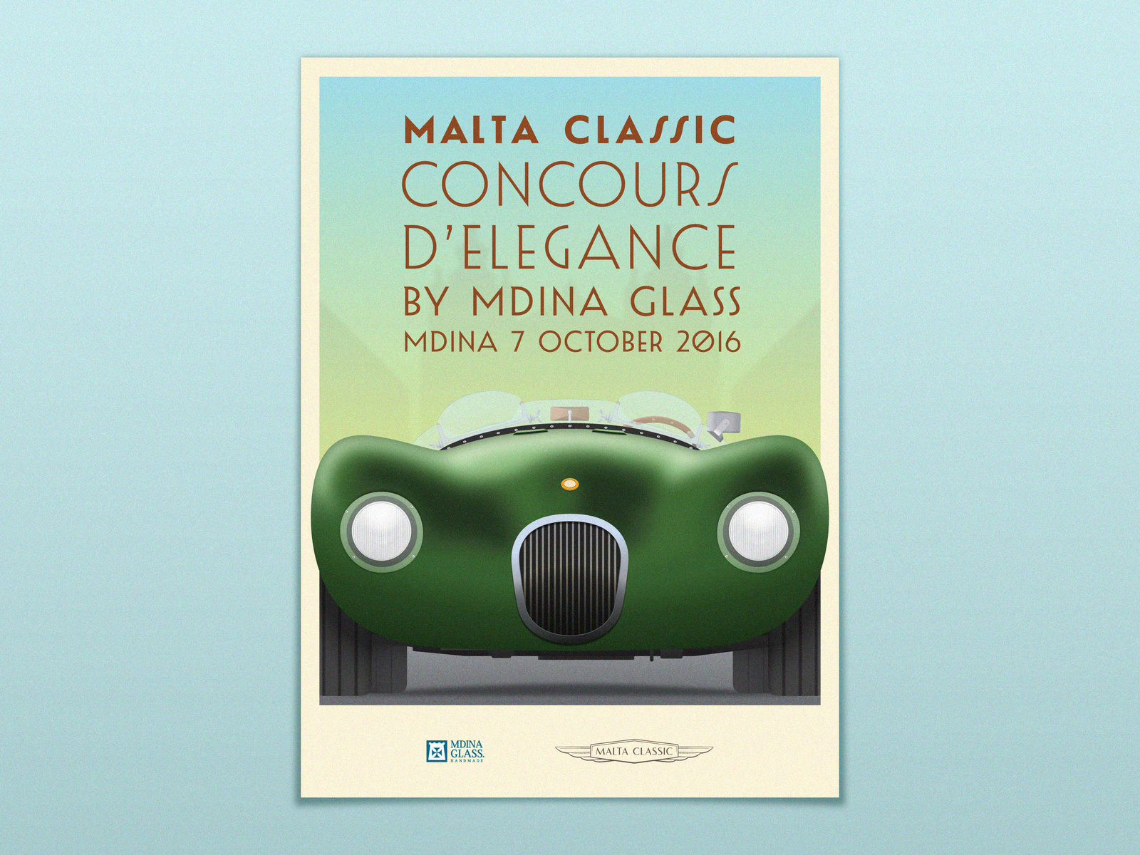 Malta Classic Concours d'Elegance 2016 by Jan Frantz for Hangar on Dribbble