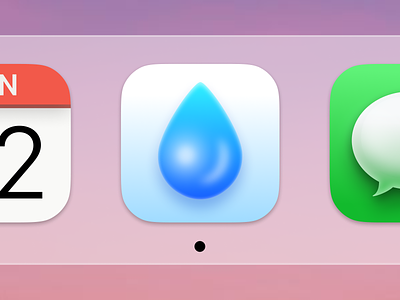 Drop Big Sur App Icon app big sur colors drop hex icon mac palette picker rgb shiny swatches water