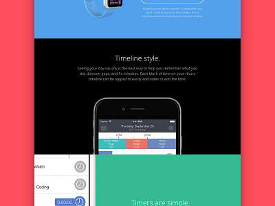 Hours New Website app apple watch hours invoice iphone 6 reports time tracking ui website
