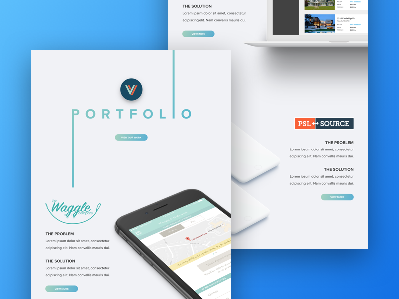 Levvel's Portfolio - Desktop website product levvel devops development design consulting portfolio charlotte