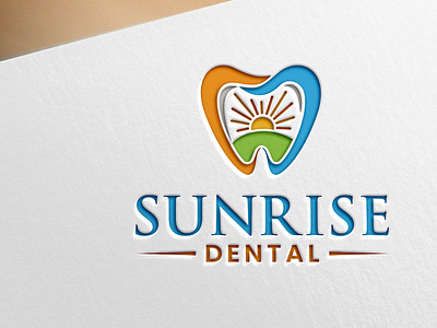 dental logo fitness health natural logo