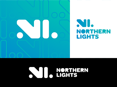 Northern Lights - Logo Lockups aurora borealis brand identity design branding design identity logo logo design northern lights