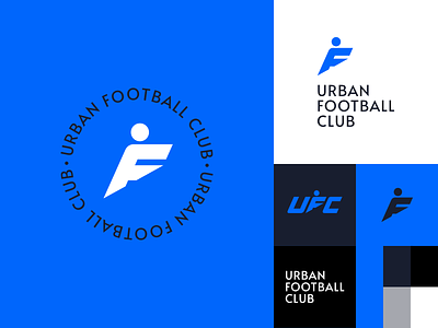 Urban Football Club - Logo Variants brand identity design branding design identity logo logo design