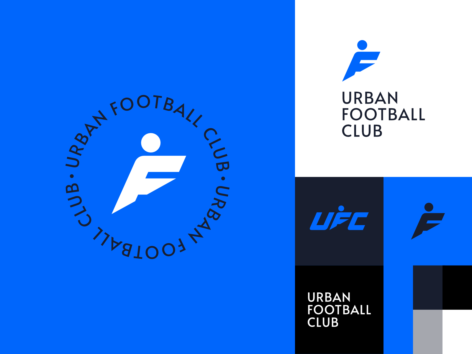 Urban Football Club - Logo Variants by Hassan Mohammed on Dribbble