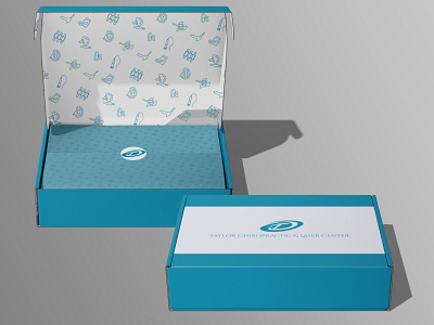 Taylor Chiropractic & Laser Center - WOW Box graphic design packaging