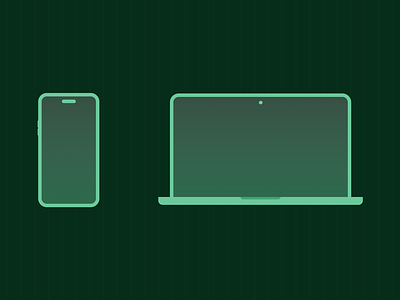 Icons icons illustration laptop mobile vector