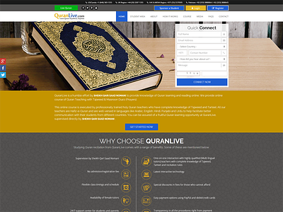 QuranLive learn quran online quran classes quran teaching academy