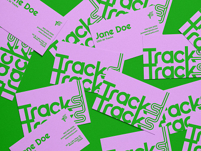 Tracks: Fintech Brand Identity brand identity branding design logo typography vector