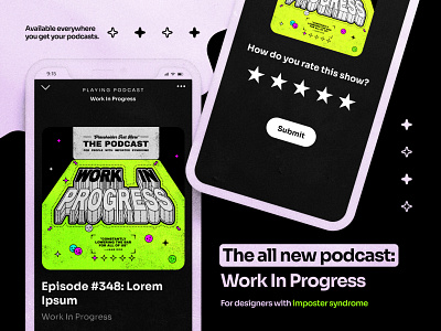 Work In Progress | Design podcast concept