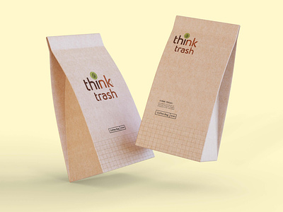 Think Trash | Alapra Impact-folio branding design graphic design illustration logo ux vector