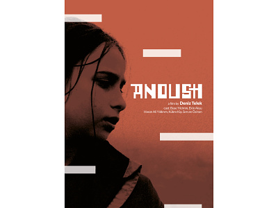 Anoush design film graphic design illustrator logo movie poster