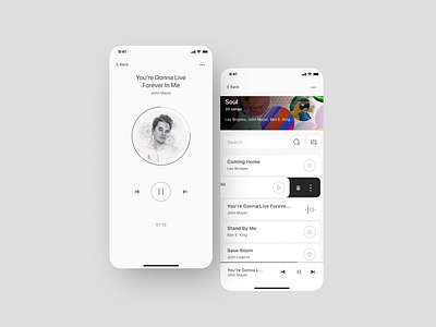 Music Player App Concept