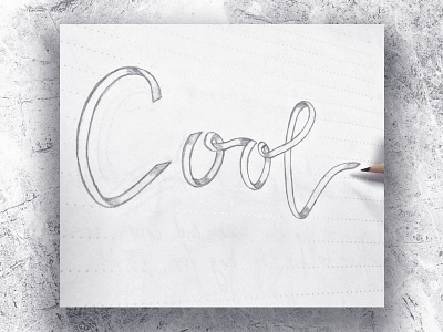 Cool hand lettering