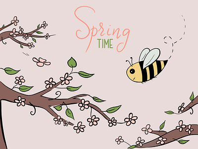 Spring illustration