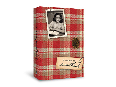 Cover design "O diário de Anne Frank"