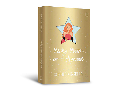 Jacket design of "Becky Bloom em Hollywood"