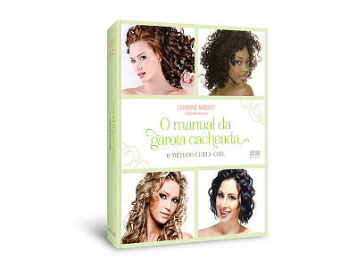 Cover design "O manual da garota cacheada"