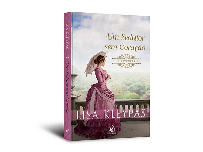 Cover design of "Um sedutor sem coração" arqueiro book cover cover design editorial lisa kleypas publishing house ravenels um sedutor sem coração