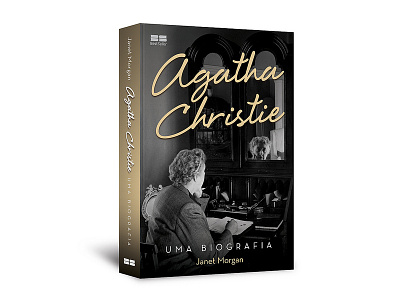 Cover design of "Agatha Christie uma biografia"
