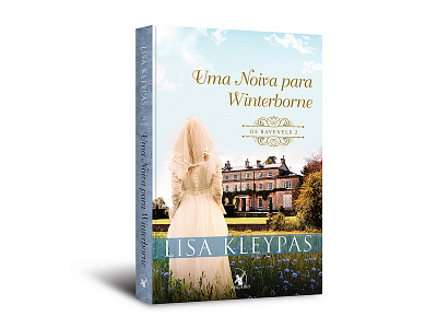 Cover design of "Uma noiva para Winterborne" arqueiro book capa cover editorial lisa kleypas livro publishing ravenels uma noiva para winterborne