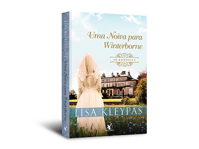 Cover design of "Uma noiva para Winterborne"