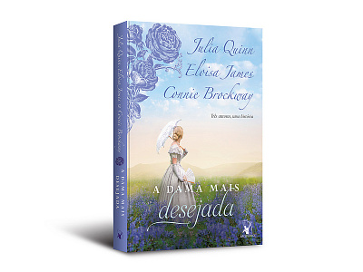 Cover design of "A dama mais desejada"