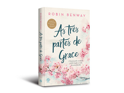 Cover design of "As três partes de Grace" as três partes de grace book capa cover cover design editorial far from the tree galera record livro national book award publishing robin benway