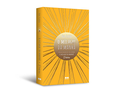 Cover design of "O milagre da manhã + Diário" hardcover