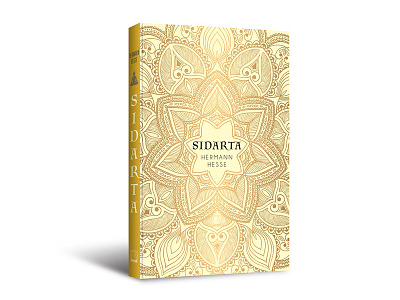 Cover design of "Sidarta" book capa cover cover design editora record editorial hardcover hermann hesse livro publishing sidarta siddartha