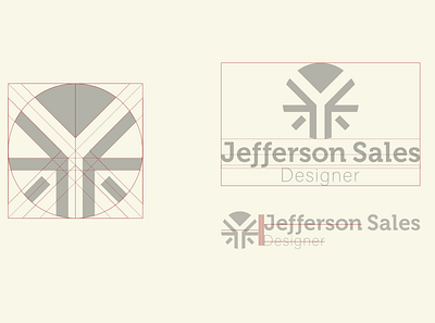 Grid Jefferson Sales Brand branding design graphic design illustration logo vector