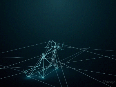 Trapped In Movement 3d aftereffects animation c4d cinema 4d motiongraphics