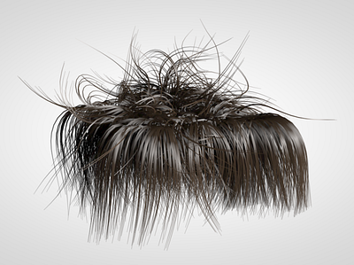 Hair Fountain 1mproviser 3d animation c4d cinema 4d hair motiongraphics render