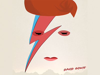 David Bowie david bowie illustration illustrator music tribute