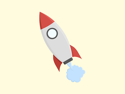 Rocket flat pictures rocket vector illustration