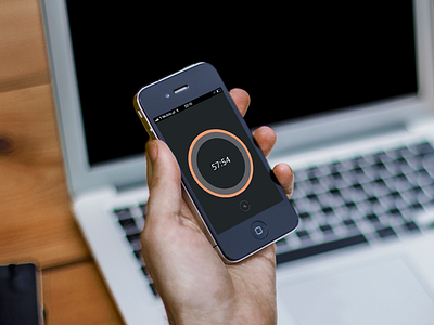 Shake:Time - Final Countdown! app design interface iphone landing page shake site time timer ui website
