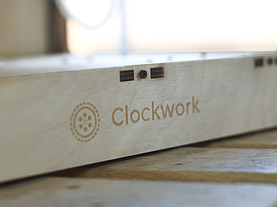Clockwork Branding 3d branding clockwork identity logo print printer