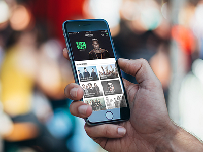 Music News - Feed app feed festival ios iphone music news ui