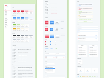 UI Guidelines app application dashboard guide land management order orders parcel parcels ui web