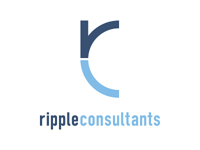 Ripple Consultants Logo branding consultants identity logo ripple