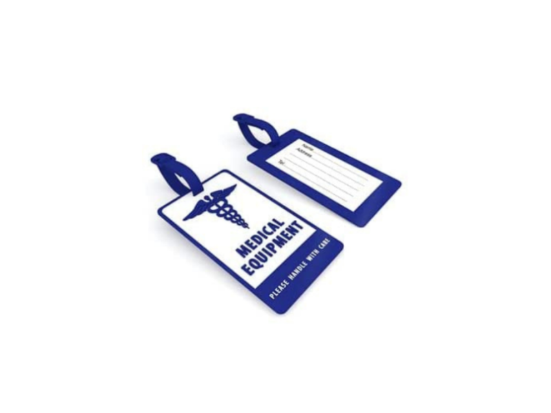 Luggage tag cpap by James Warner on Dribbble