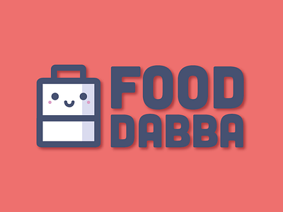 Food Dabba Logo branding food happy identity illustration logo