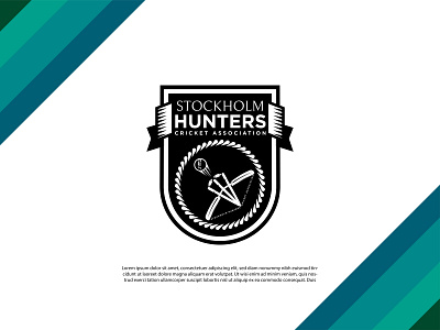 Stockholm Hunters Logo 3d animation branding design graphic design icon illustration illustrator logo logo design motion graphics ui vector