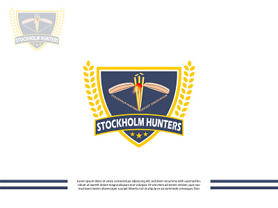 Stockholm Hunters Logo branding design graphic design icon illustration illustrator logo logo design ui vector