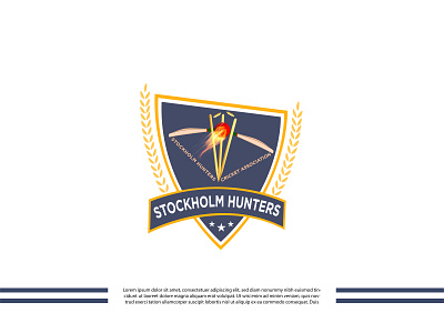 Stockholm Hunters Logo branding design graphic design icon illustration illustrator logo logo design ui vector