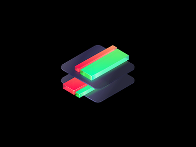 SameSame - Alt Logo Concept 3d app application branding design glass glassy gradients icon illustration logo vector