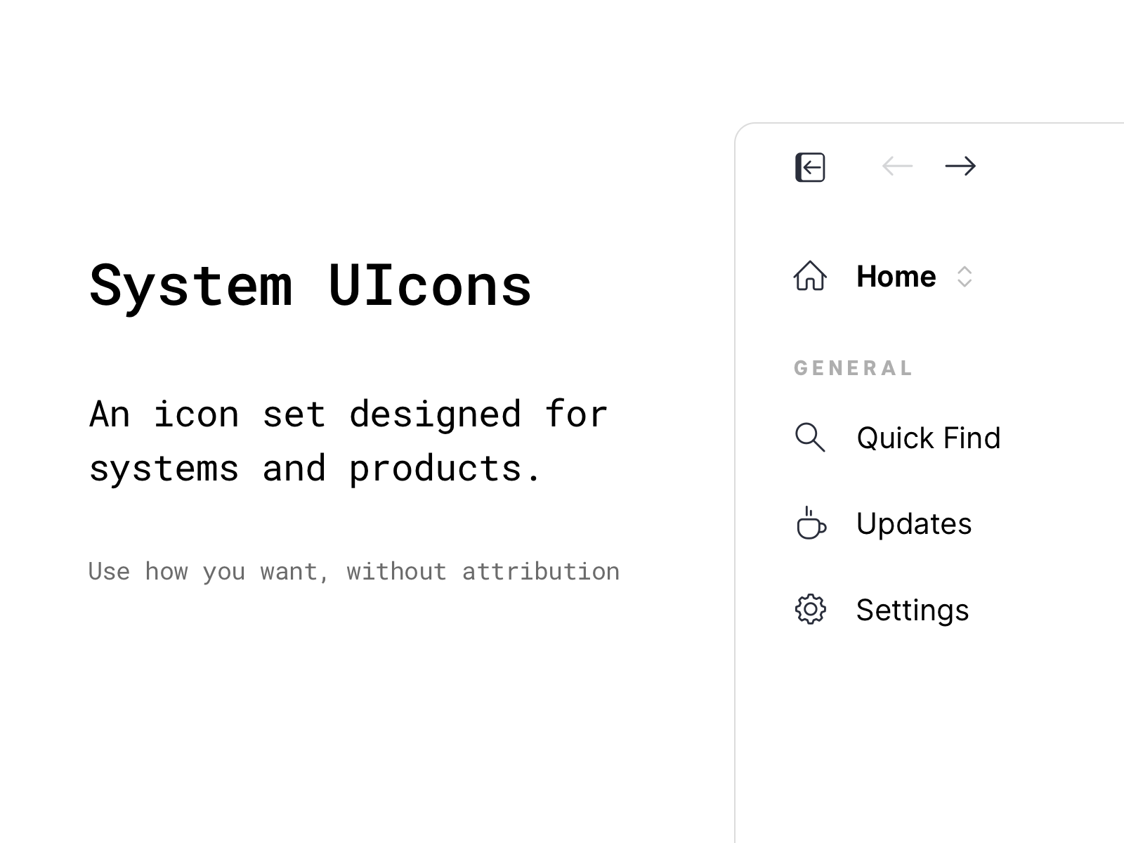 System Uicons Free Icon Set By Corey Ginnivan On Dribbble